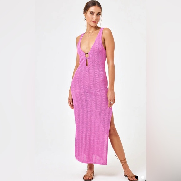 🌸 NWT! LSPACE Tricia Dress in Rosebud - Size S - Picture 4 of 12